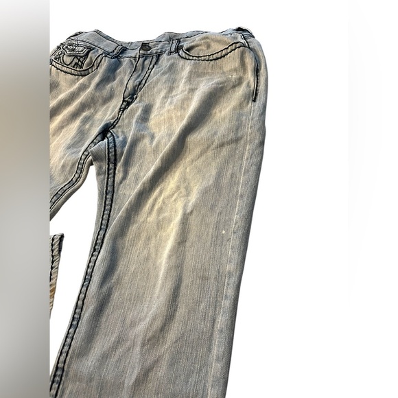 Men's True Religion Rainbow Billy Jeans Sz 42 - Picture 6 of 16